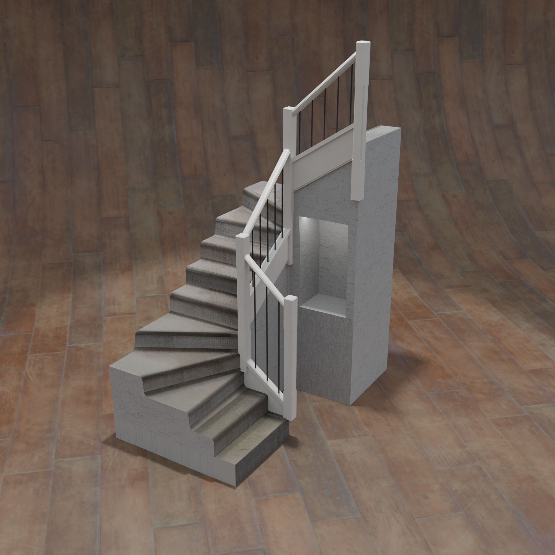Carpeted Stairs preview image 1